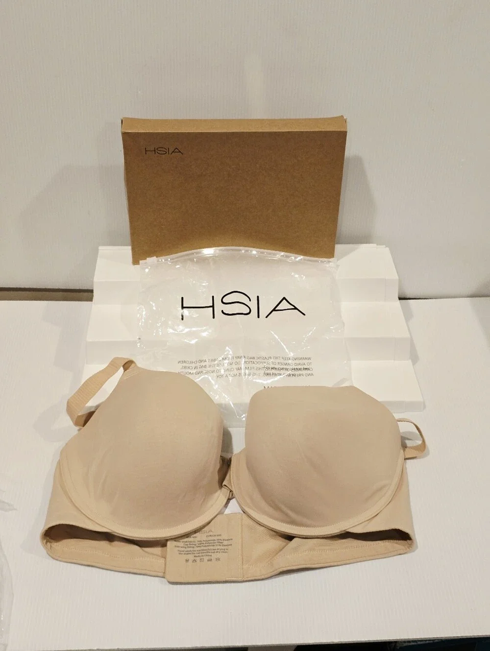 HSIA Miya SoftSense Comfort Lightly Lined T-shirt Underwire Bra 40D New